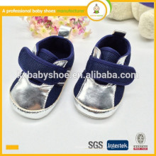 China Schuhfabrik in China Sicherheitsschuhe einfach schöne 0-12 Monat kleine Baby Jungen &amp; Mädchen Freizeitschuhe gemacht